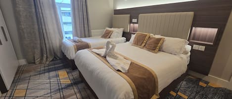 Free WiFi, bed sheets