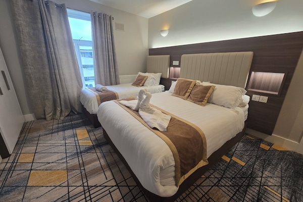Free WiFi, bed sheets