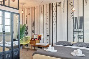 1 habitación, tabla de planchar con plancha, wifi y ropa de cama 