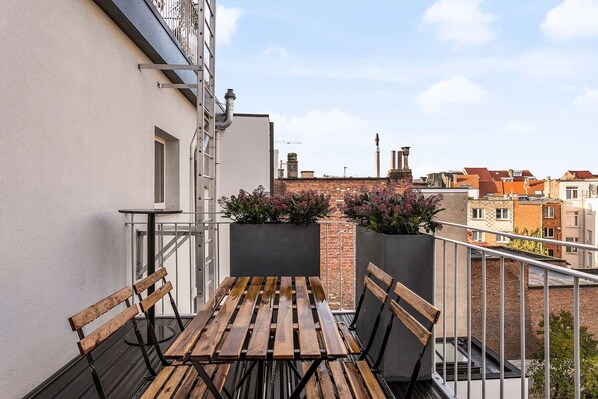 Elite Apartment | Terrace/patio - Exclusive Boutique Hotel Lit d'Art (Antwerp)
