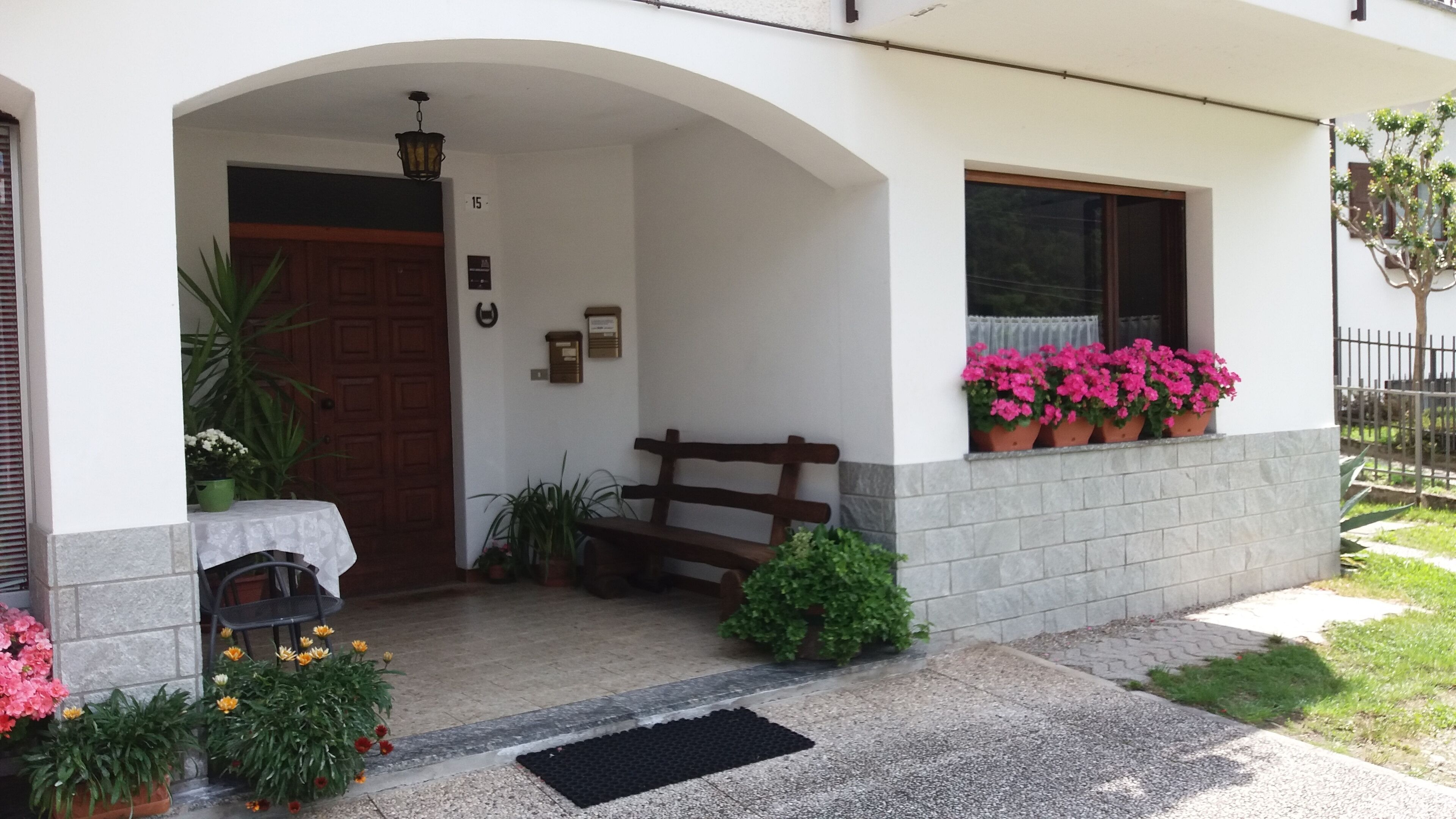 Façade de l’hébergement