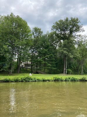 Property grounds - Beautiful home on Rifle River! Enjoy kayaking, outdoor fire, wildlife viewing (Prescott)