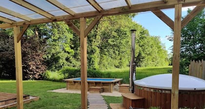 Casa de vacaciones en el corazón del viñedo AOC Chinon