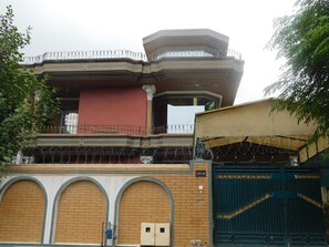 Fassade der Unterkunft