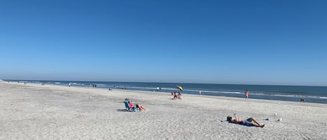 Accommodatie ligt op het strand