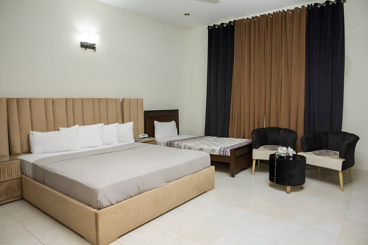Phòng 3 Deluxe | Bộ trải giường