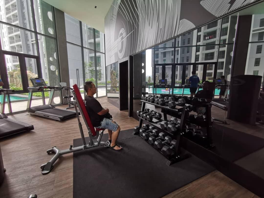 Fitnessbereich