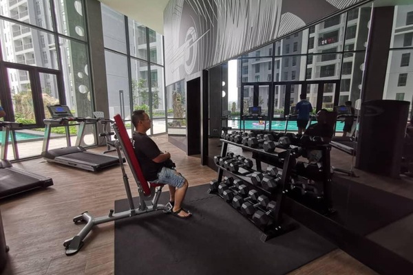 Fitnessbereich