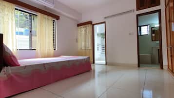 Premium bedding, down comforters, pillowtop beds, blackout drapes