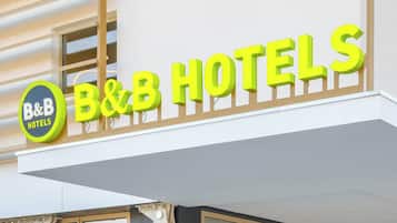 Voorkant van accommodatie