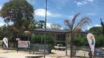 Entrada de la propiedad