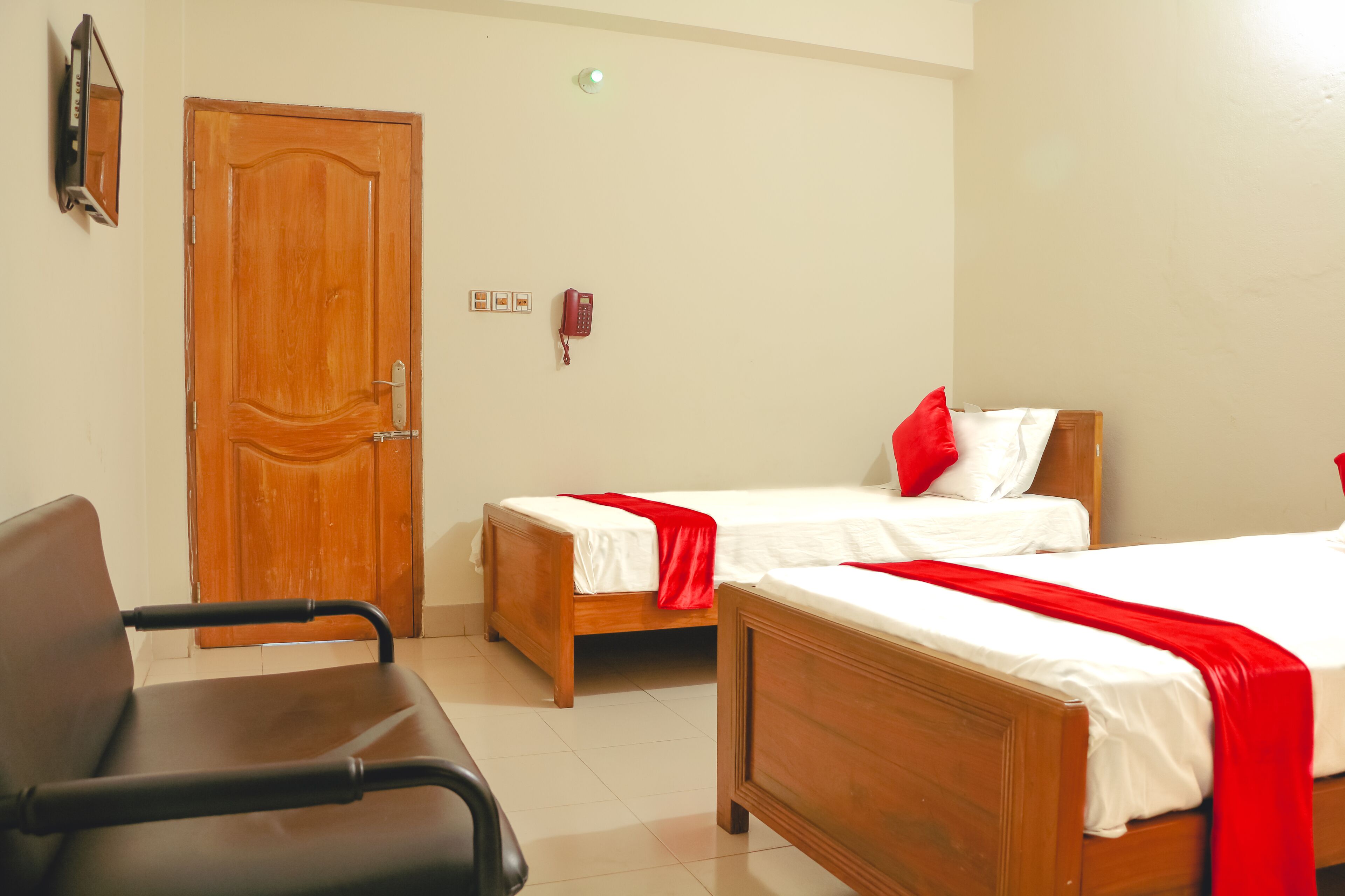 down duvets, pillow-top beds, desk, free wifi