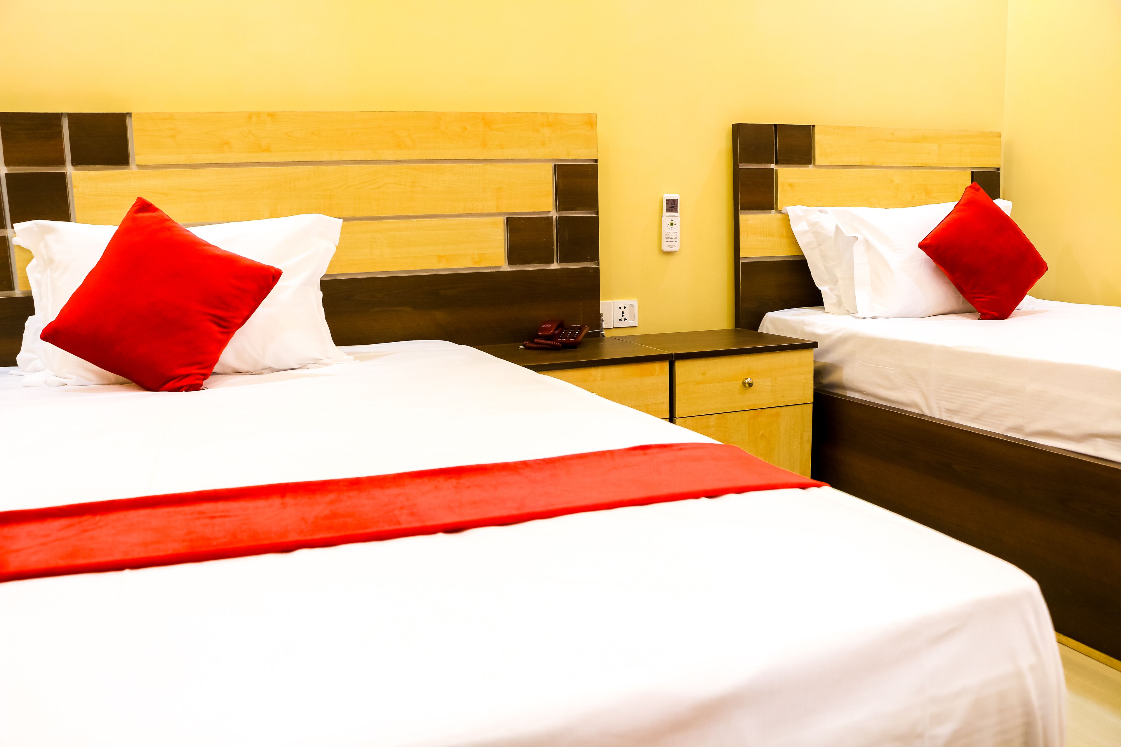 down duvets, pillow-top beds, desk, free wifi