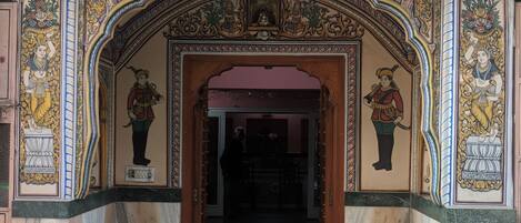 Detalhe da fachada