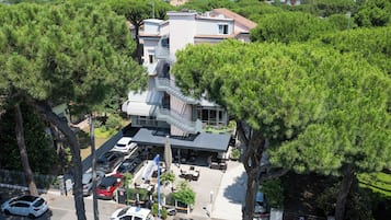 Facciata della struttura