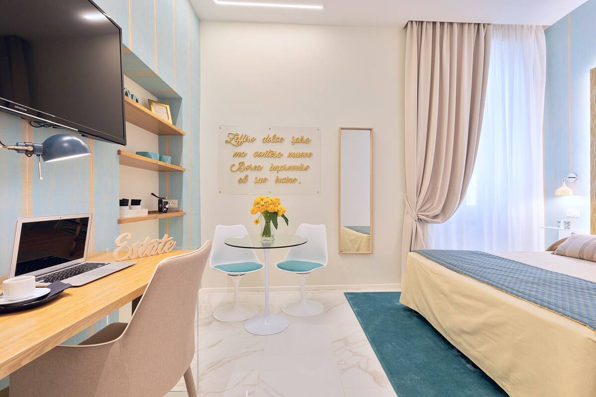 Classic Double Room (GuestHouse) | Soundproofing, iron/ironing board (on request), free WiFi