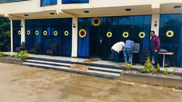 Fachada da propriedade