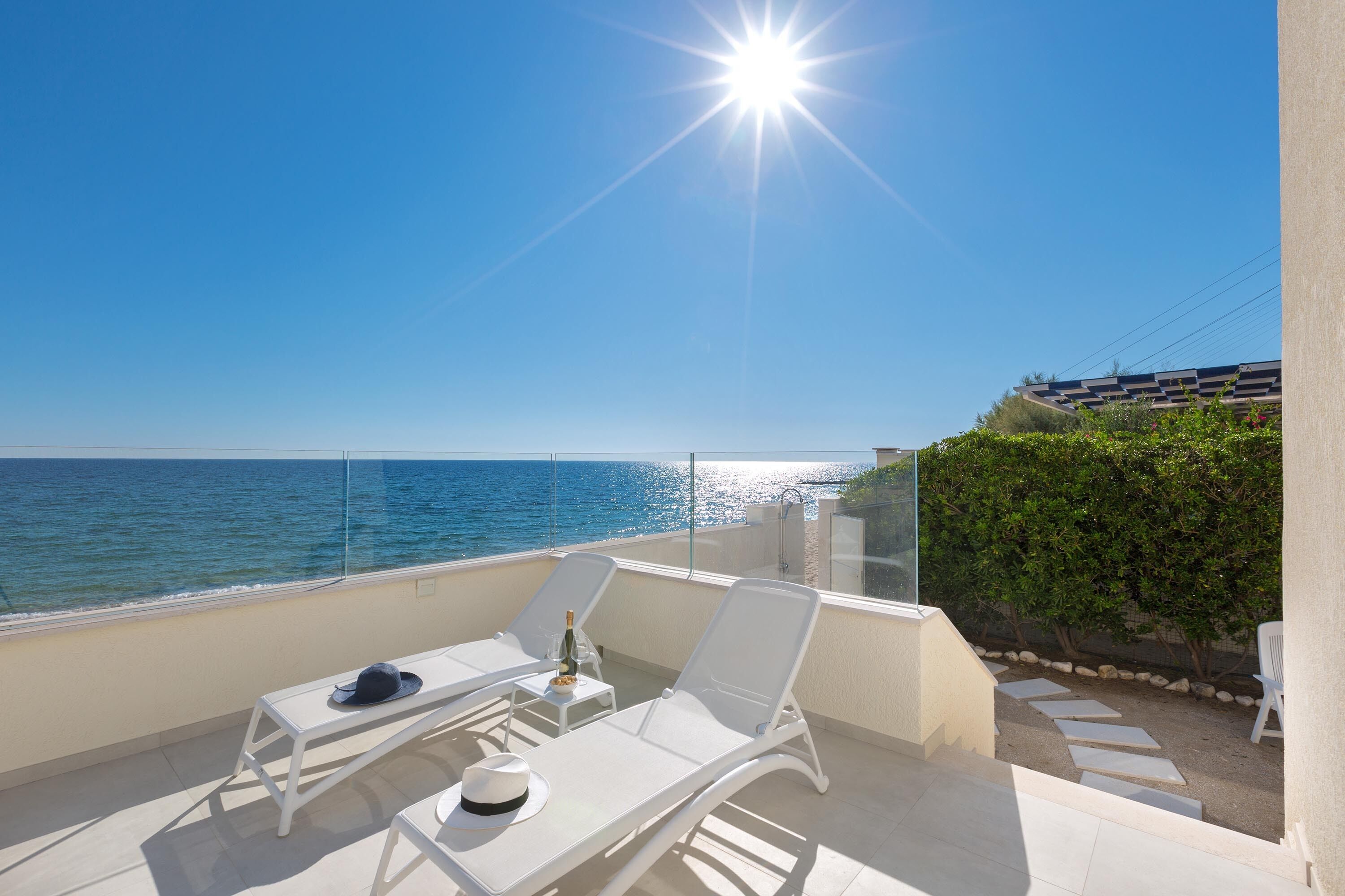 Terrasse au soleil