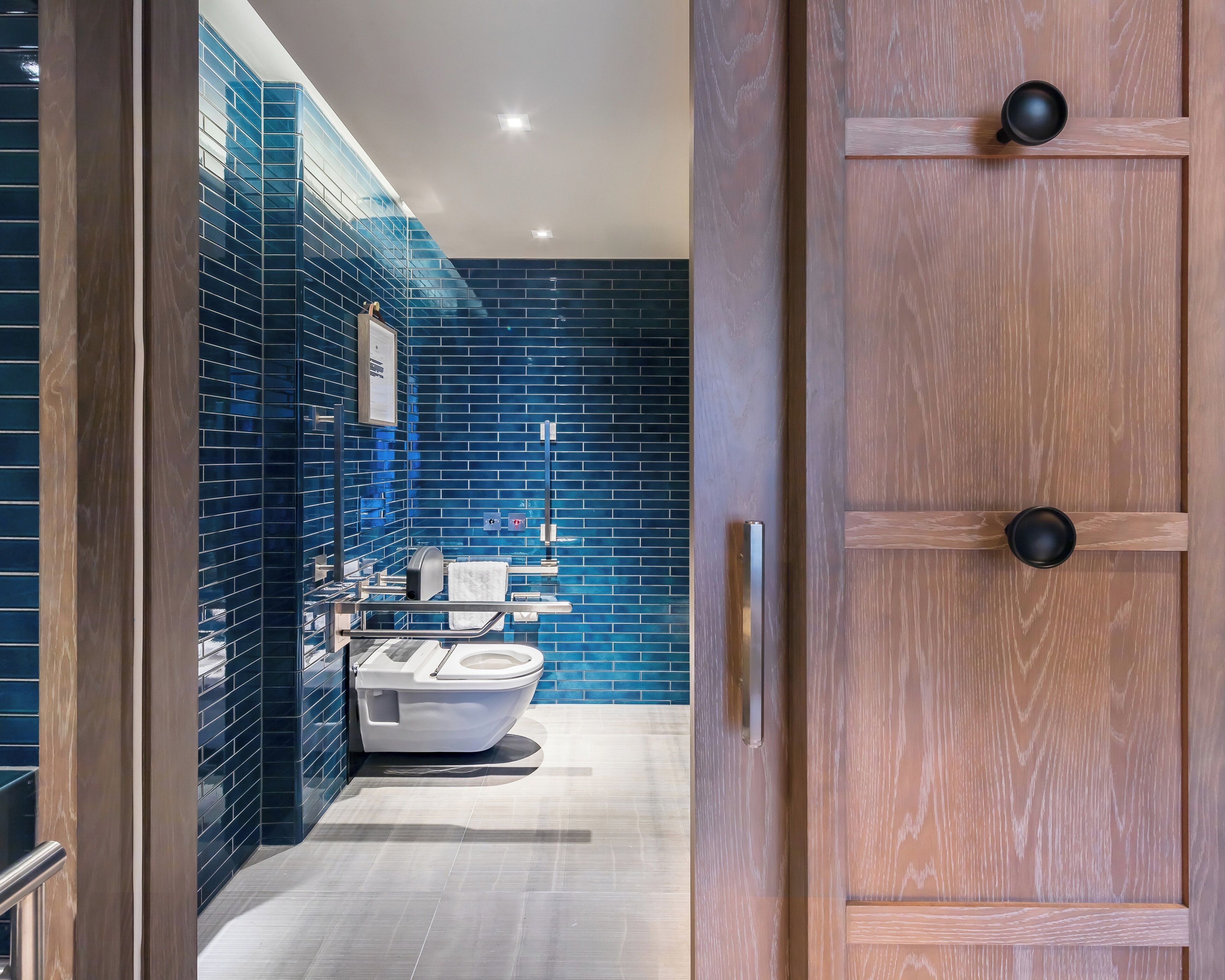 deluxe king room | accessible bathroom