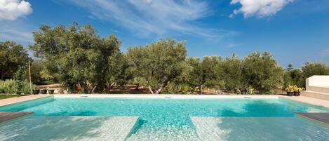 Seasonal outdoor pool