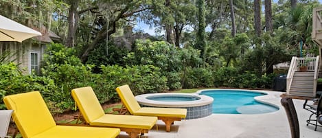 Beheizter Pool