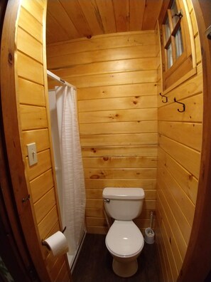 Shower - #4 Adirondack FamilyFriendly Waterfront on LoonLake. Boating,fishing,swimming!  (Chestertown)