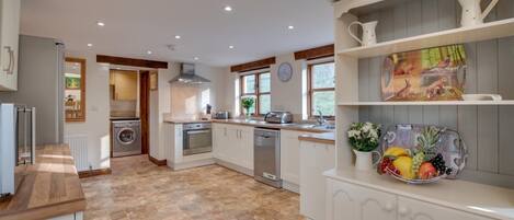 Microwave, oven, dishwasher, toaster