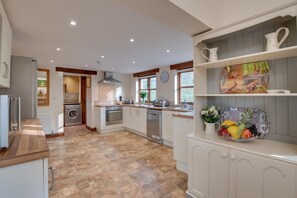 Microwave, oven, dishwasher, toaster