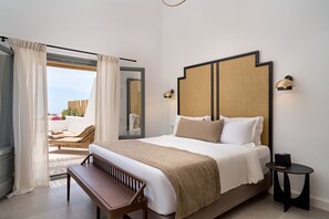 Duplex, Sea View (Maisonette with Heated Plunge Pool) - Alleys All-Suite Hotel & Spa (Santorini)