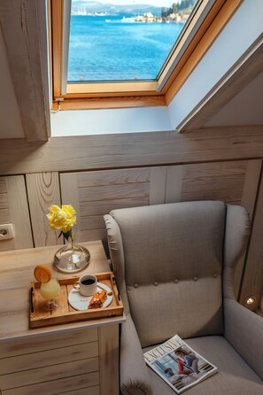 Superior Double Room, Sea View | View from room