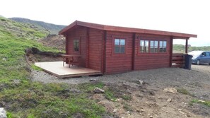 Majoituspaikan julkisivu