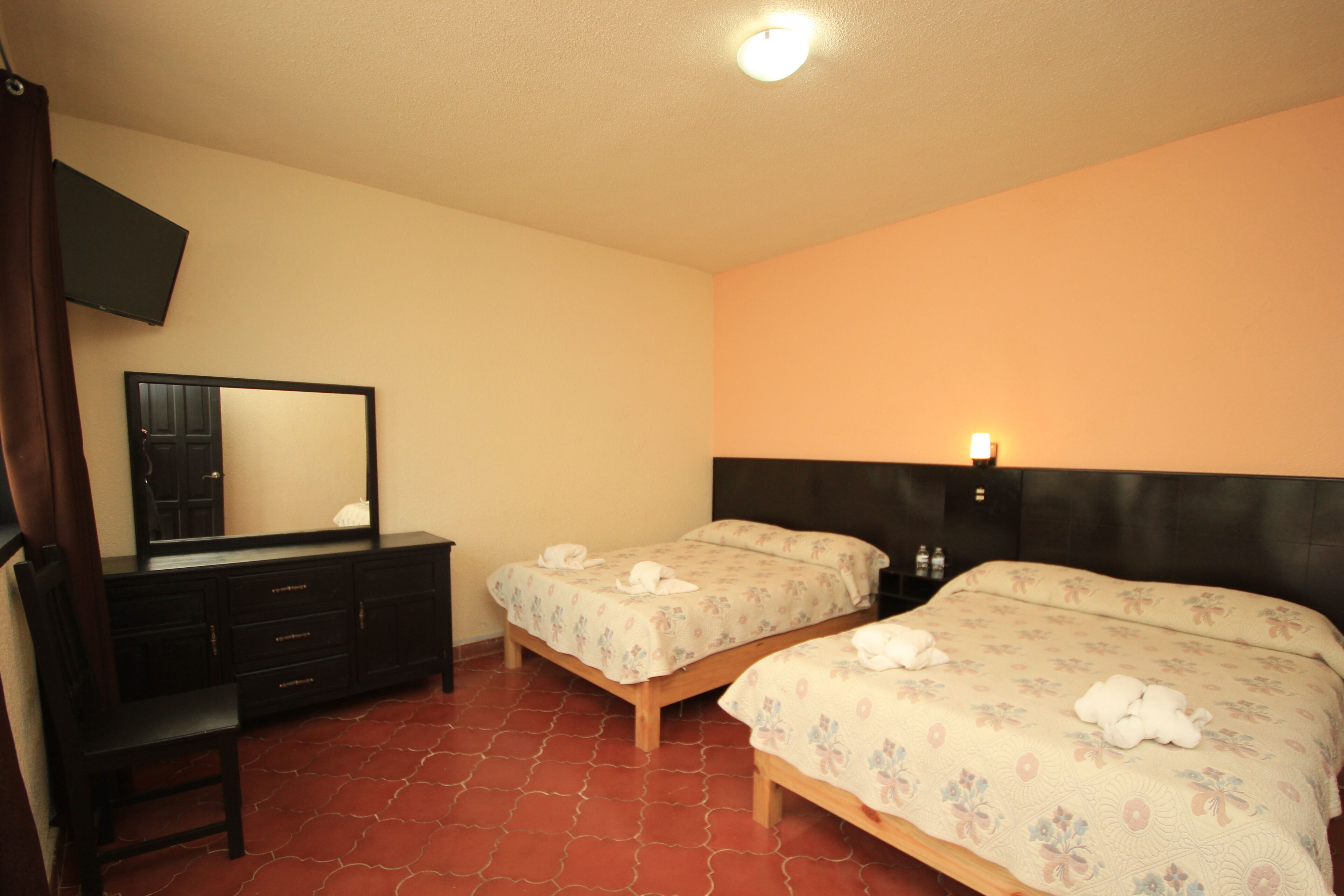 standard quadruple room, 2 double beds | iron/ironing board, free wifi, bed sheets