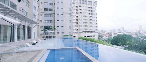 Outdoor pool, a lap pool