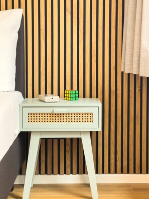 Classic-Apartment | Hochwertige Bettwaren, Daunenbettdecken, individuell dekoriert