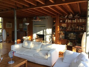 Télévision, livres, espaces bureaux