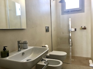 Regadera y bidet