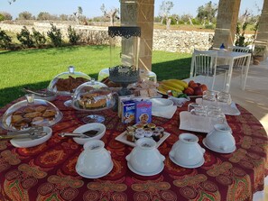 Opções para refeição ao ar livre