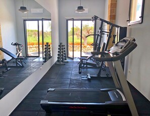 Fitnessbereich