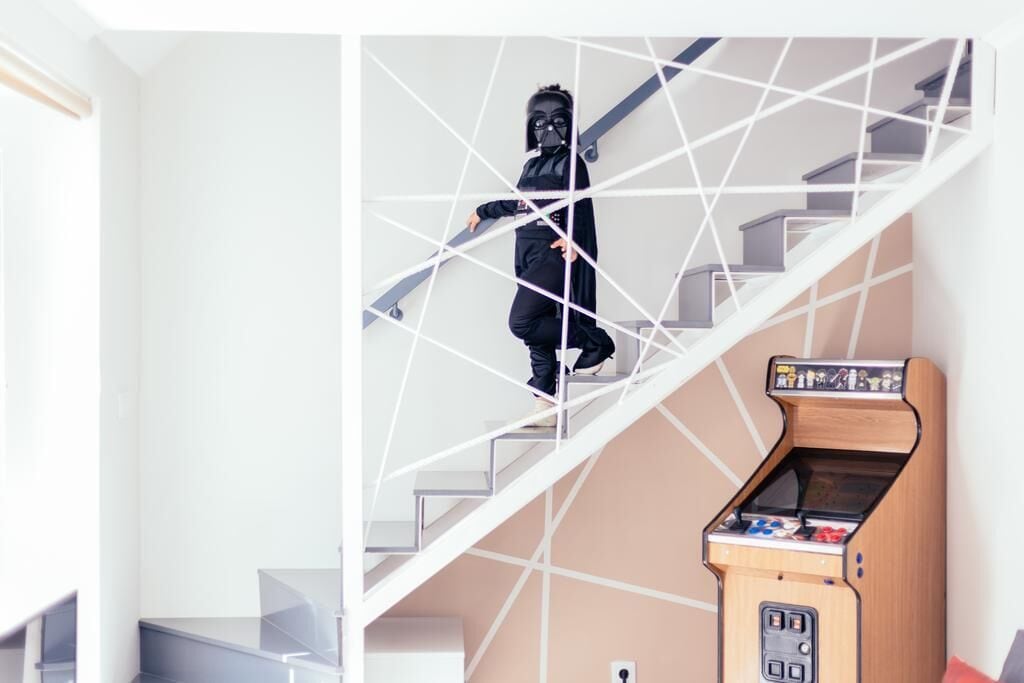 Apartment, 2 Bedrooms (Stormtrooper) | Living room | 42-inch flat-screen TV with cable channels, TV, DVD player