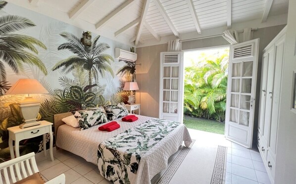 3 bedrooms, iron/ironing board, free WiFi, bed sheets - Villa à Saint François G041B - 3 chambres piscine (Saint-Francois)