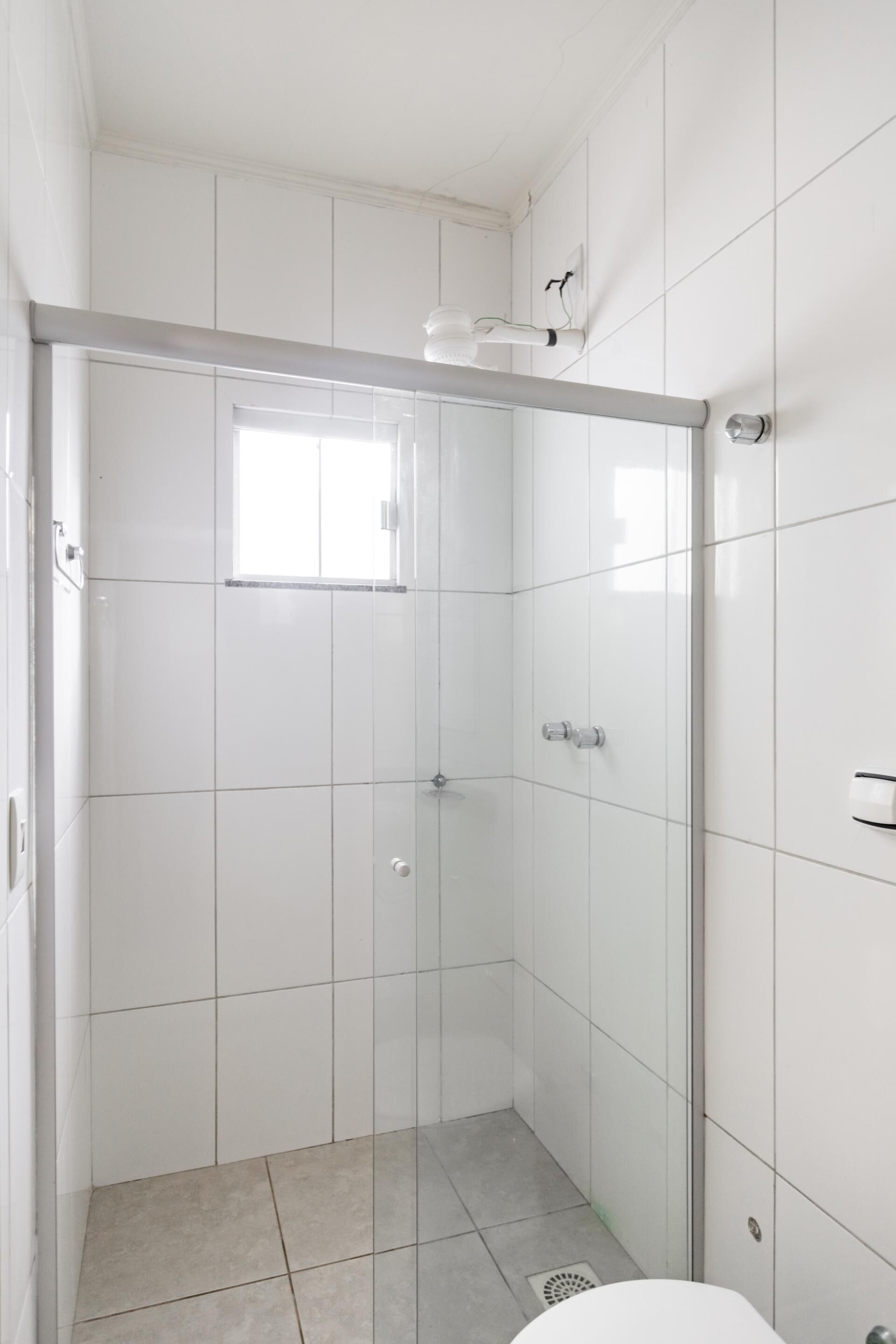 shower, towels, soap