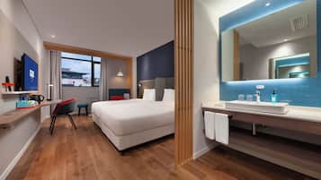 Standard Room, 2 Twin Beds | In-room safe, desk, soundproofing, iron/ironing board