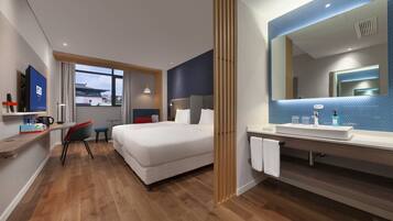 Rom – standard, 2 enkeltsenger | Safe på rommet, skrivebord, lydisolert og strykejern/-brett