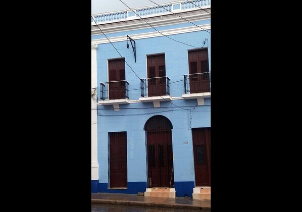 Fassade der Unterkunft