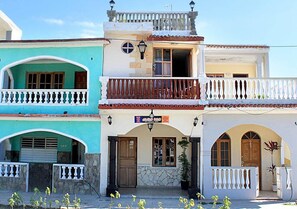 Façade de l’hébergement