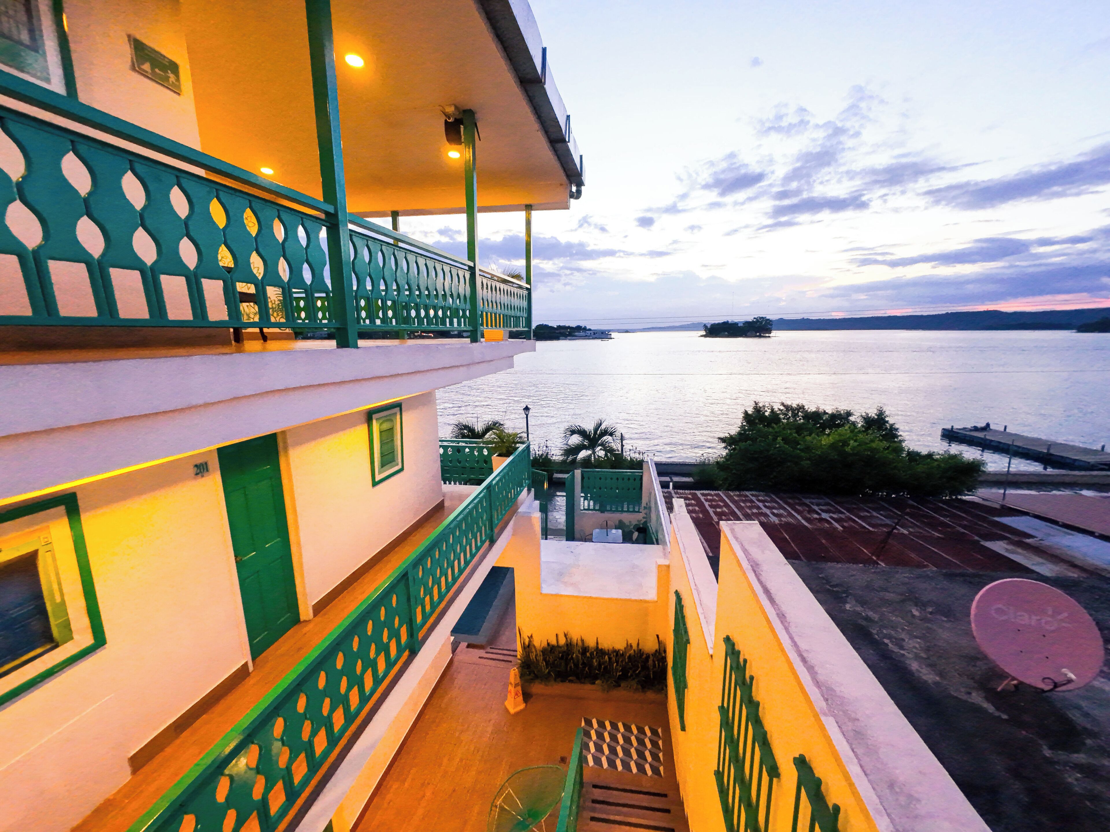 Vista desde la propiedad