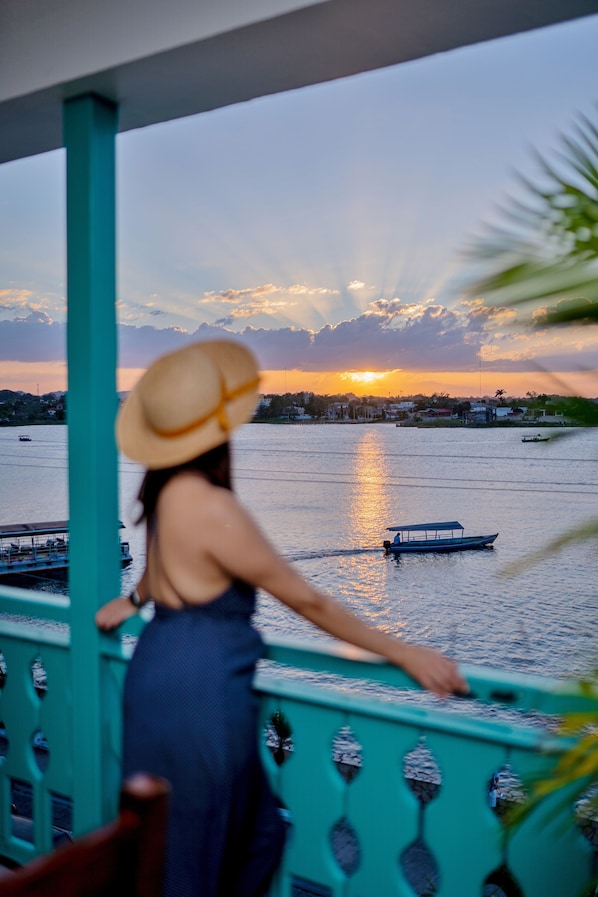 Utsikt från boendet