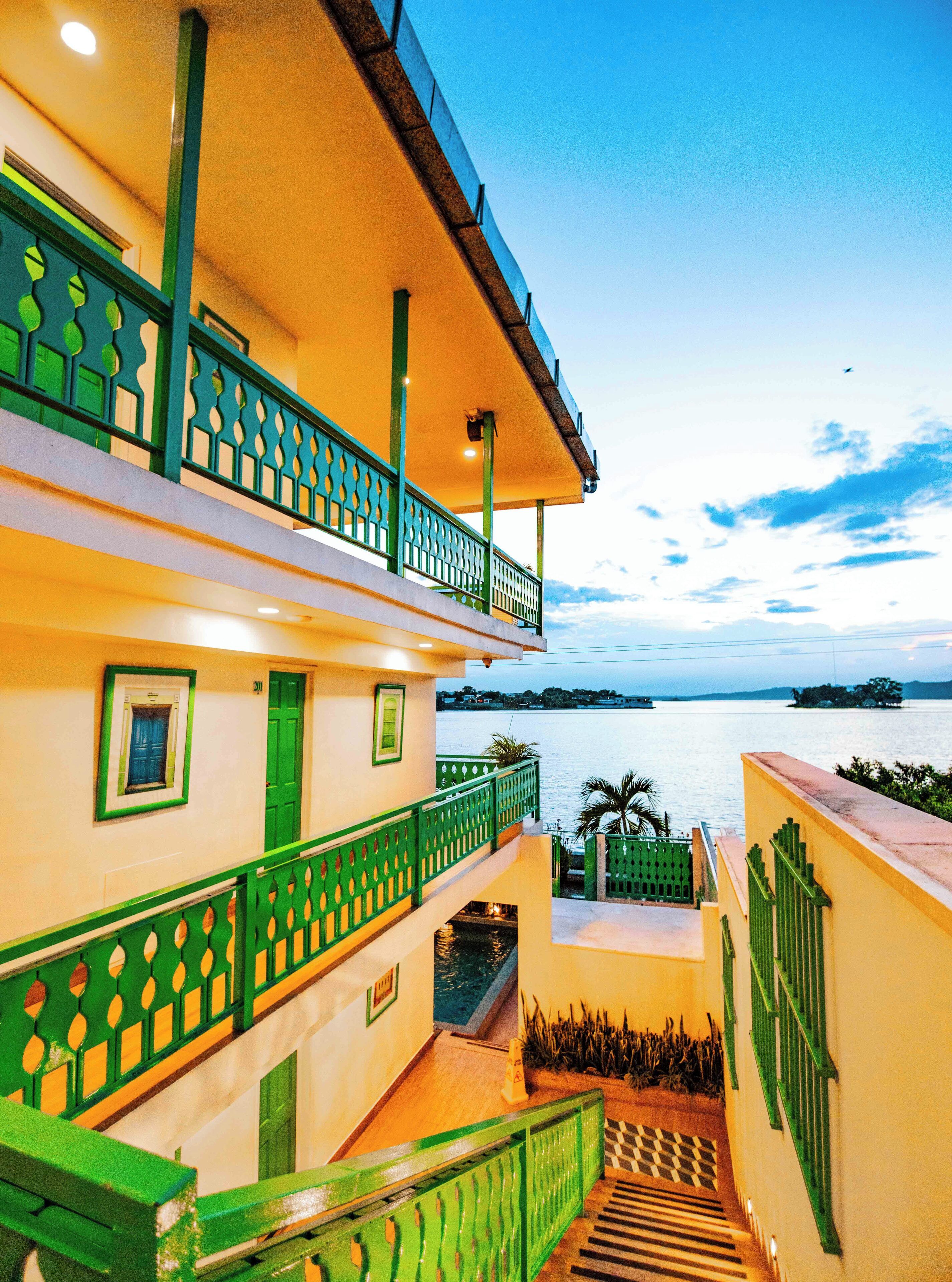 Fachada del alojamiento