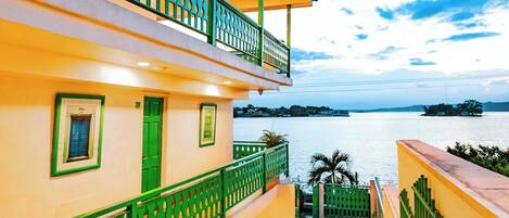 Façade de l’hébergement