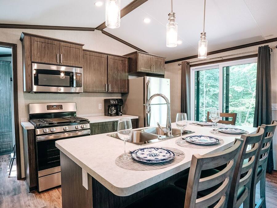 Standard-Ferienhaus, 3 Schlafzimmer | Eigene Küche | Großer Kühlschrank, Mikrowelle, Ofen, Herdplatte